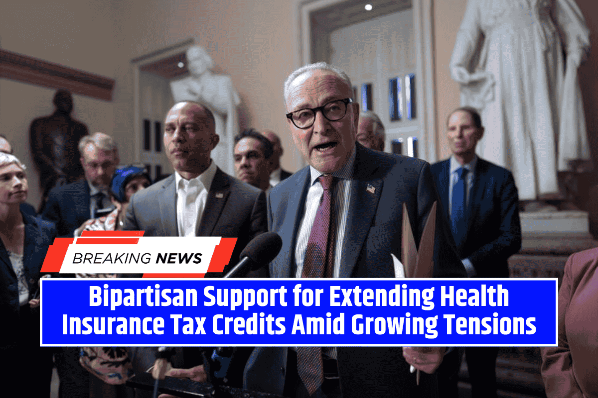 Bipartisan Support for Extending Health Insurance Tax Credits Amid Growing Tensions