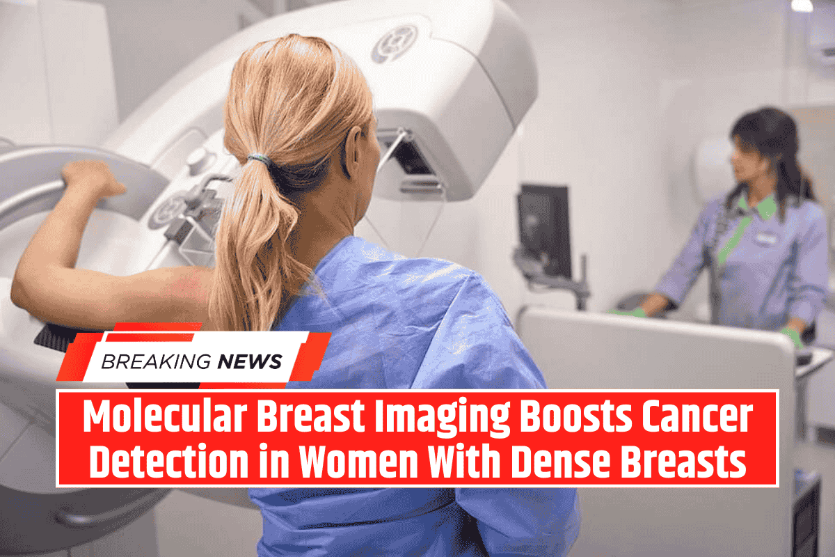 Molecular Breast Imaging Boosts Cancer Detection in Women With Dense Breasts
