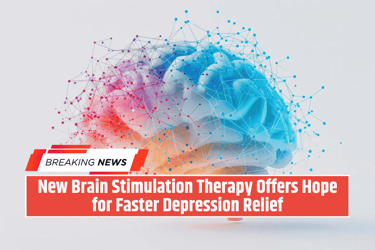 New Brain Stimulation Therapy Offers Hope for Faster Depression Relief