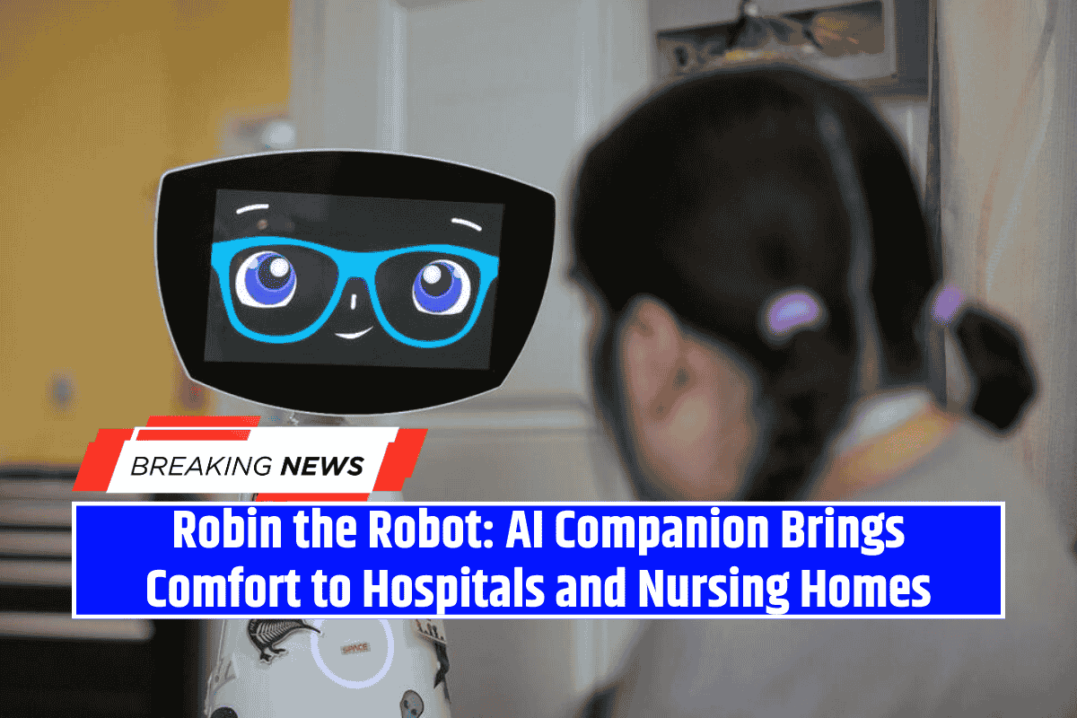 Robin the Robot: AI Companion Brings Comfort to Hospitals and Nursing Homes